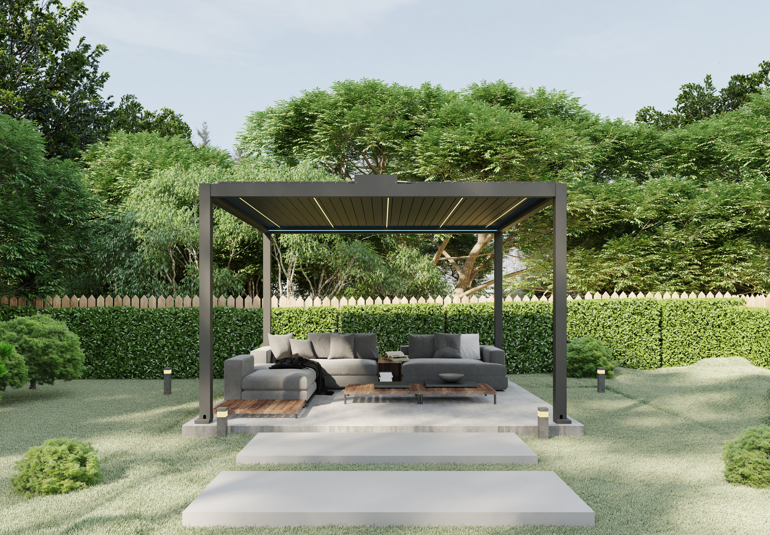 Free-Standing Pergola Free-Standing Pergola