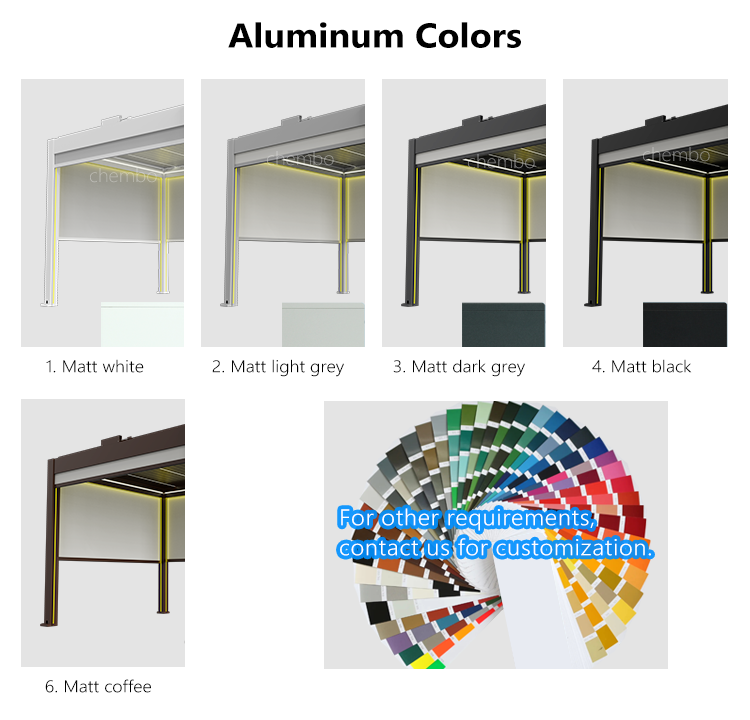 pergola color