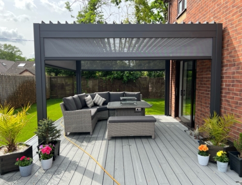 Integrated Design of Pergola Attached to House