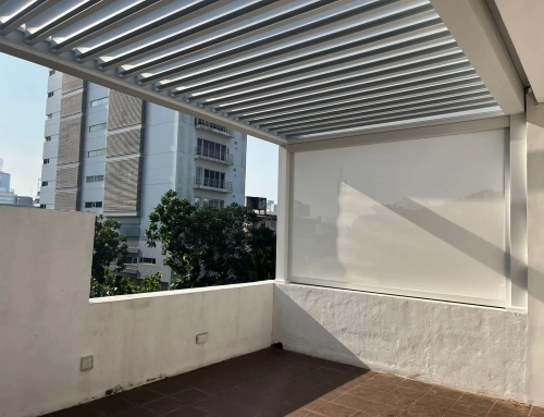 Easy-to-install white gazebo & perfectly grounded