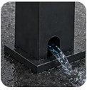 Bottom drainage