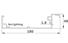 F180 pergola blade