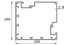 VH350-260 post profile