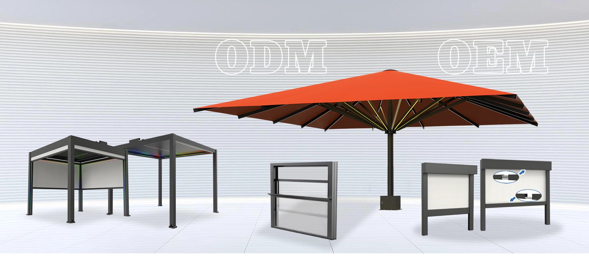 One-stop Patio Pergola Outdoor Shading Solutions One-stop Professional Patio Outdoor Sun Shading & Pergola Solutions