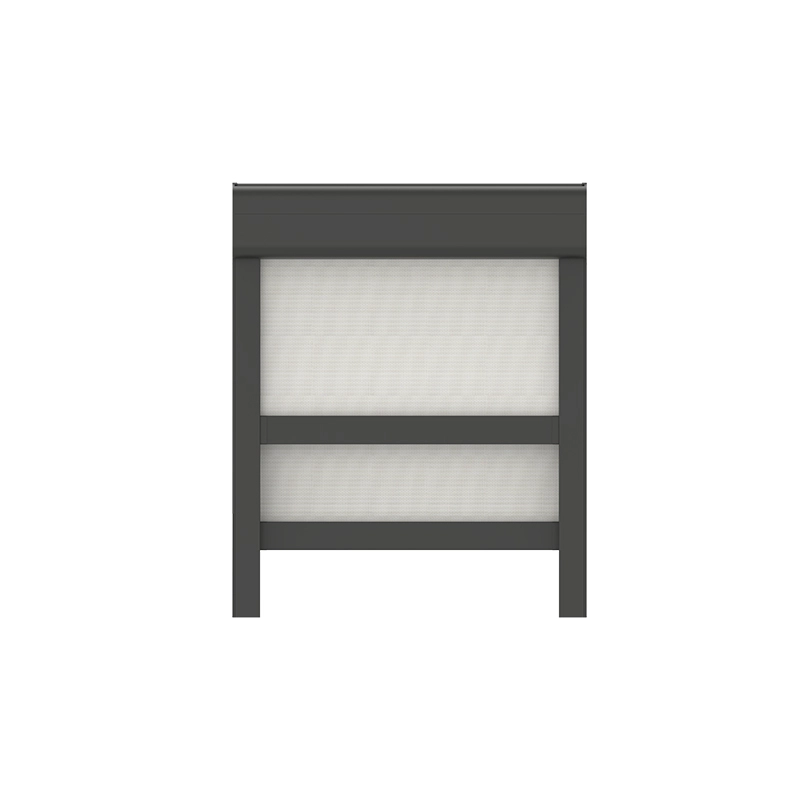 double-layer zip blind