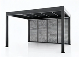 optional louver shutter optional louver shutter for pergola