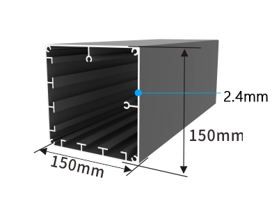 H260 outdoor aluminum pergola post