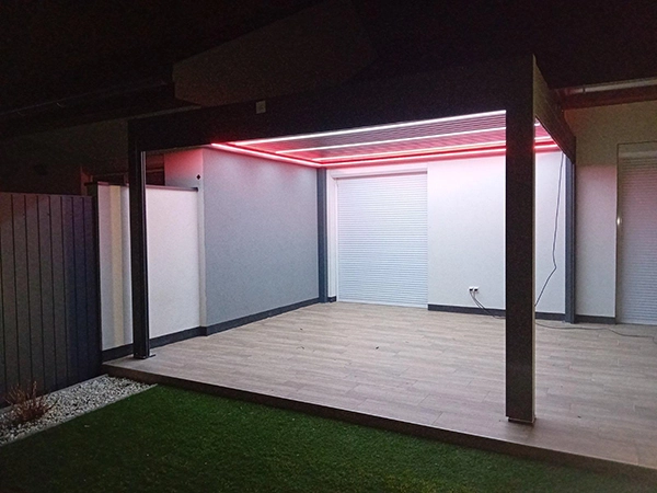 Gutter RGB light