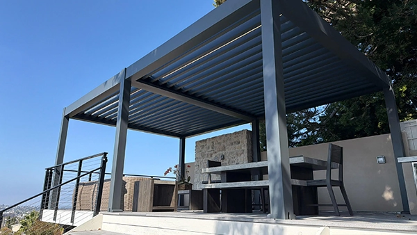 backyard pergola