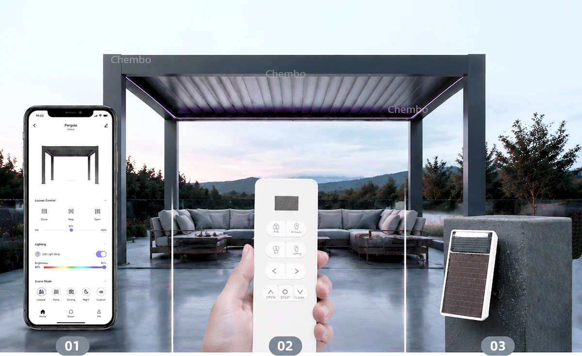 pergola control mode